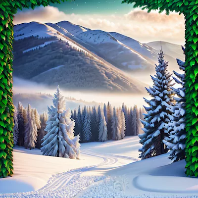 Christmas Card Factory Art Image 5